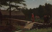 Winslow Homer Old Mill France oil painting artist